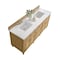 James Martin Vanities 72'' Double Vanity, Light Natural Oak w/ 3 CM White Zeus Quartz Top 424-V72-LNO-3WZ - alternate 3